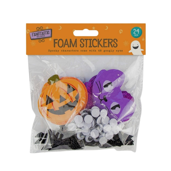 Halloween Foam Sticker Kit | 24 pack