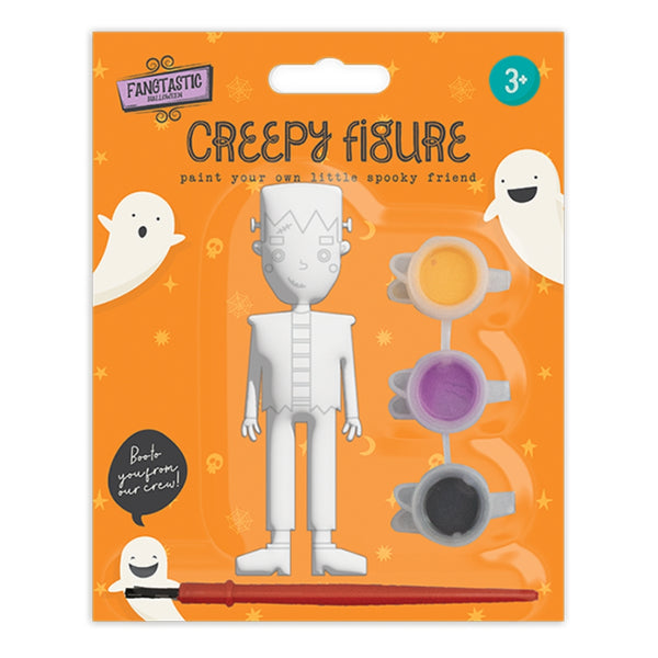 Paint Your Own Halloween Figure Craft Kit - Assorted Designs, Paints and Brush