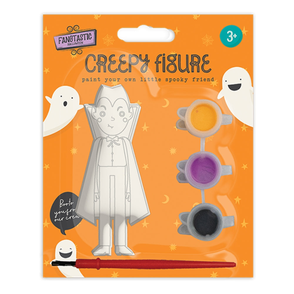 Paint Your Own Halloween Figure Craft Kit - Assorted Designs, Paints and Brush