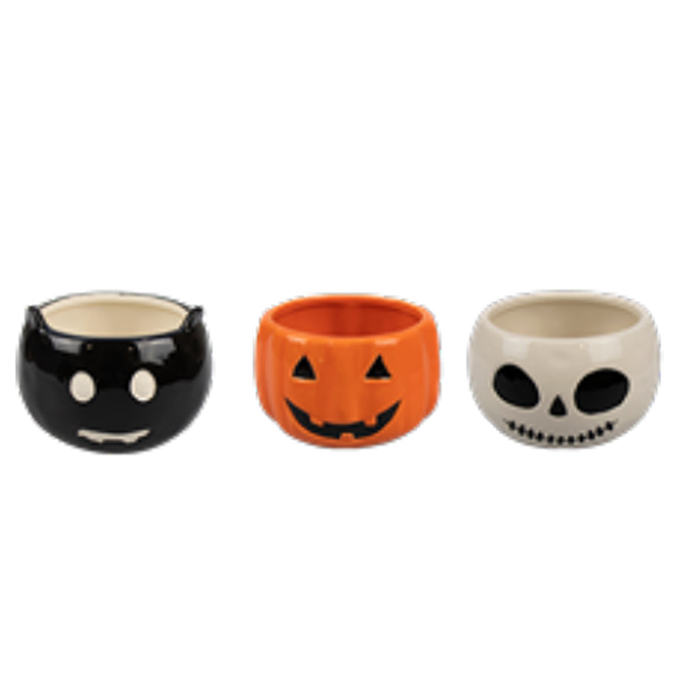 Halloween Character Stoneware Bowls | Assorted | 12cm