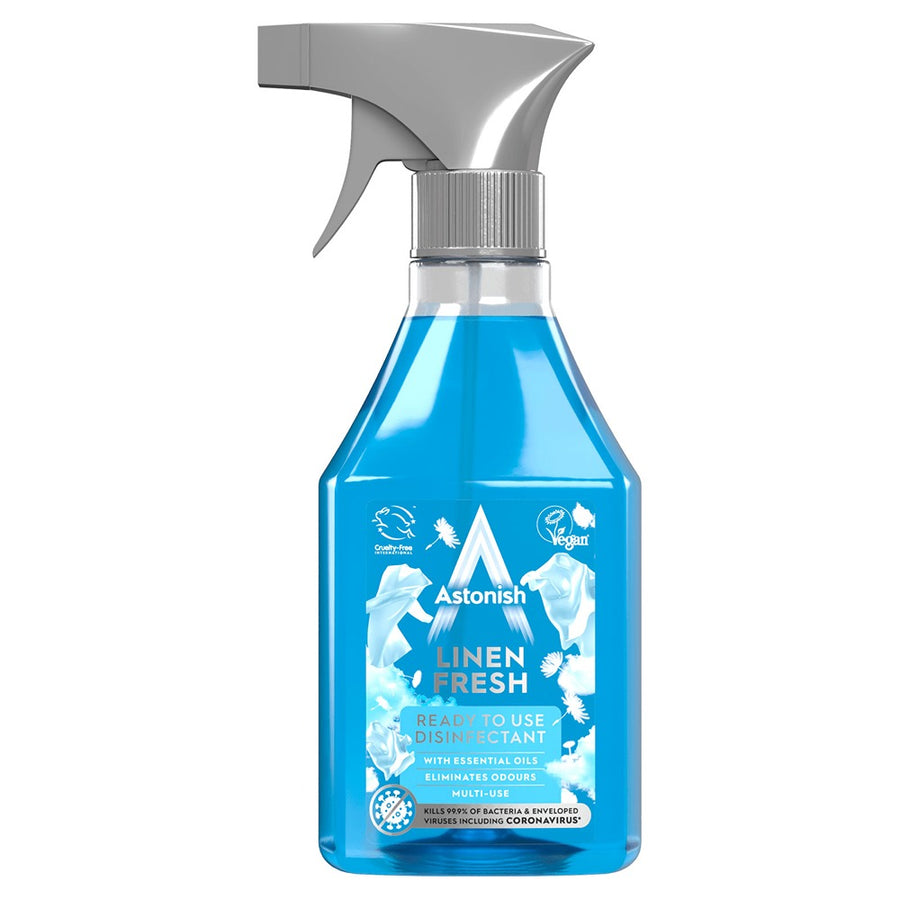 Astonish Disinfectant Spray - Linen Fresh - 550ml