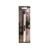 Zig-Zag Refillable Candle Lighter | Long Reach, White and Black