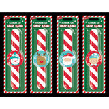 Christmas Flashing LED Snap Band | Snowman, Reindeer, Santa, Elf Designs