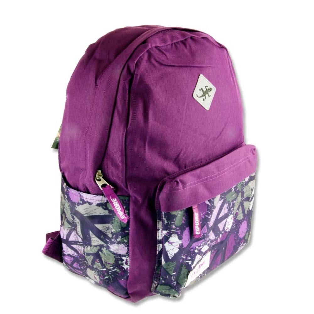 Explore Purple Peace Hoop Backpack | 20L