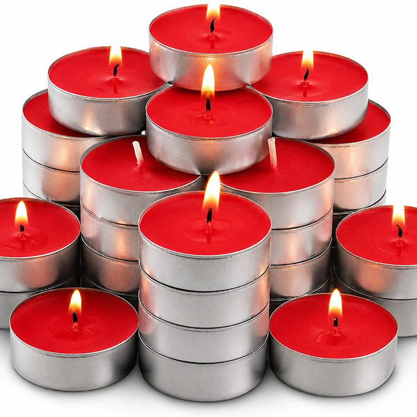 Baltus Apple and Cinnamon Scented Night Lights | Pack of 20, 8 Hour Burn Time