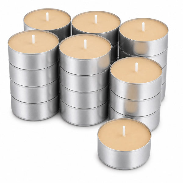 Baltus Vanilla Sandalwood Scented Tealight Candles | 8 Hour, Pack of 20