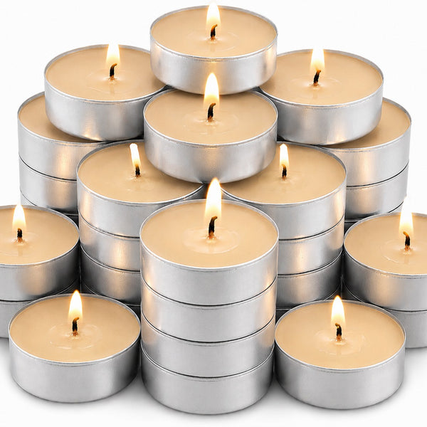 Baltus Vanilla Sandalwood Scented Tealight Candles | 8 Hour, Pack of 20