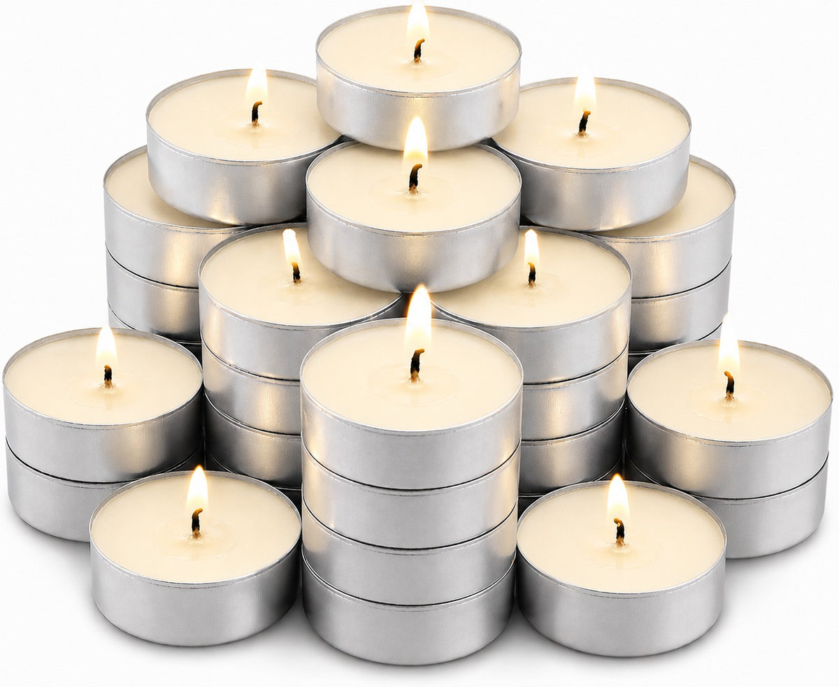 Baltus Midnight Patchouli Scented Night Lights | Pack of 20, 8-Hour Burn Time