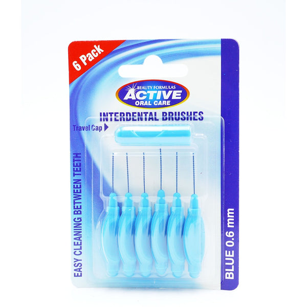 Beauty Formulas Interdental Brushes | 0.60mm | 6 Pack
