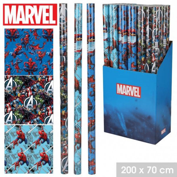 Marvel Vibrant Action-Packed Gift Wrap | 2m