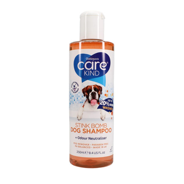 Care Kind Stink Bomb Dog Shampoo | Odour Neutraliser, 250ml