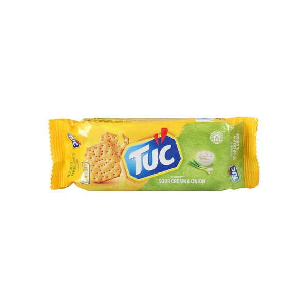 Tuc Sour Cream & Onion Crackers | 100g, Oven-Baked