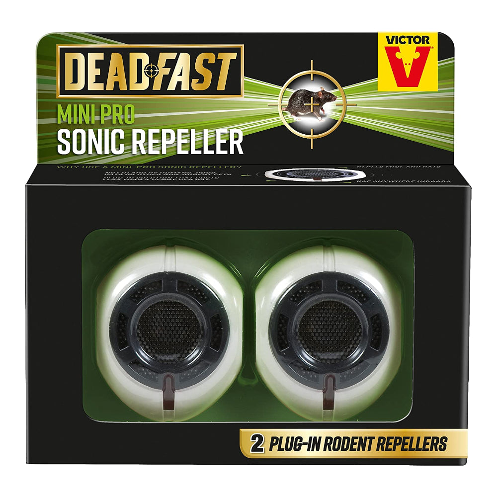 Deadfast Sonic Rodent Repeller - Plug-In - Pack of 2