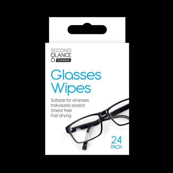 Second Glance Glasses Lens Wipes | 24 Pack