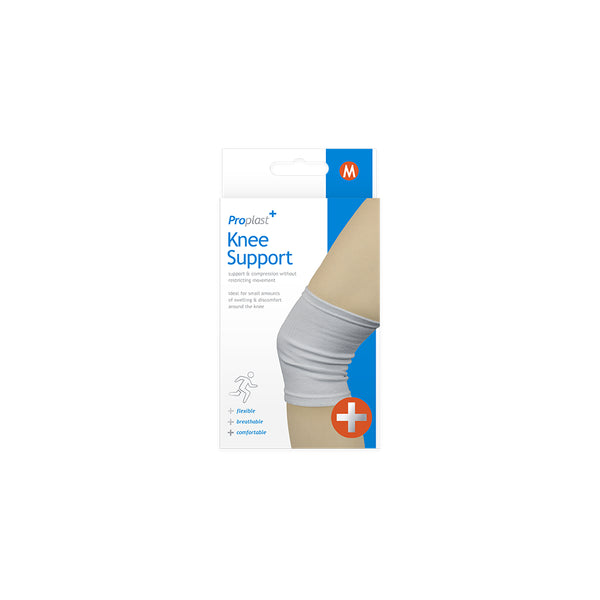 Proplast Knee Support Bandage Compression Sleeve | Medium (M), Breathable