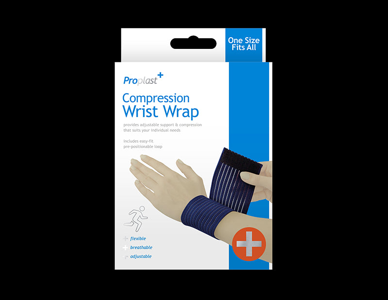 Proplast Adjustable Compression Wrist Wrap 