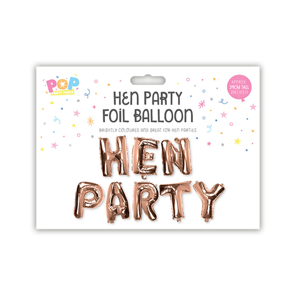 Hen Party Foil Balloon | Fun Celebration Decoration