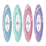 Pastel Round Paper Plates | 23cm, Assorted Colours, Pack of 10