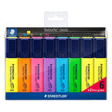 Staedtler Textsurfer Classic Highlighter Pack | 6+2 Bonus