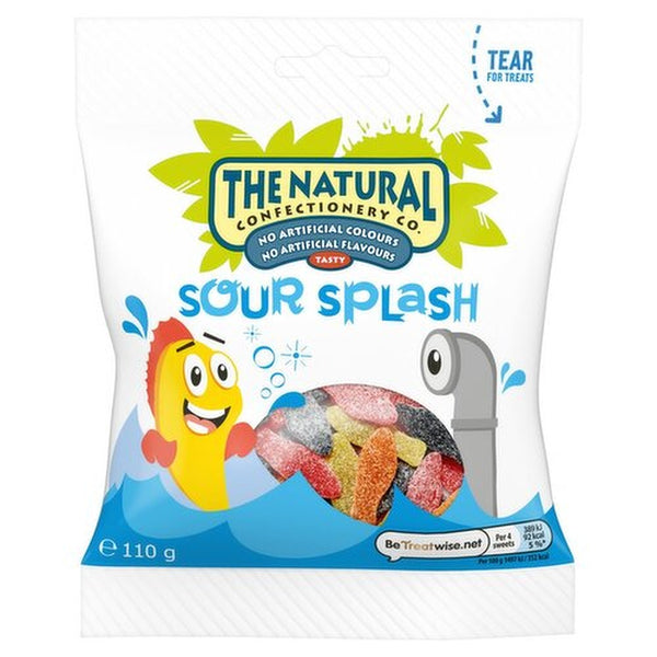 The Natural Confectionery Co Sour Splash Gummies | 110g