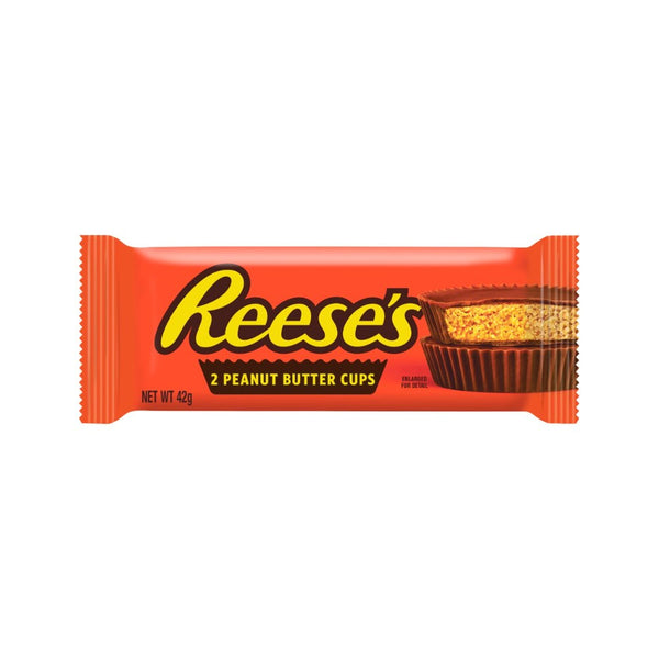 Reese's Peanut Butter Cups Chocolate | 42g, 2 Cups, Single-Serve