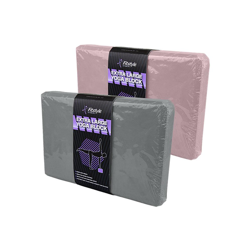 Fitstyle Extra Large Yoga Block | Assorted - Choice Stores