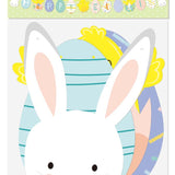Tallon Happy Easter Bunting | 2 Metres, Pastel Colours, Bunnies & Chicks