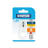 Status Energy-Efficient LED Pygmy Bulb | 1.3W, 100 Lumens, Warm White Light