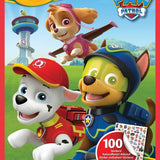 Paw Patrol Giant Colouring Pages with Stickers | 18 Pages, 100 Stickers