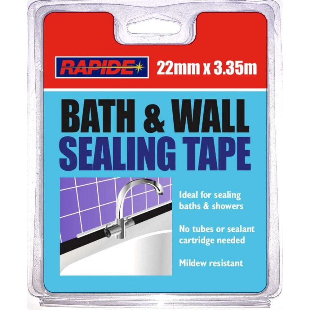 Rapide Bath &amp; Wall Sealing Tape | 22mm x 3.35m