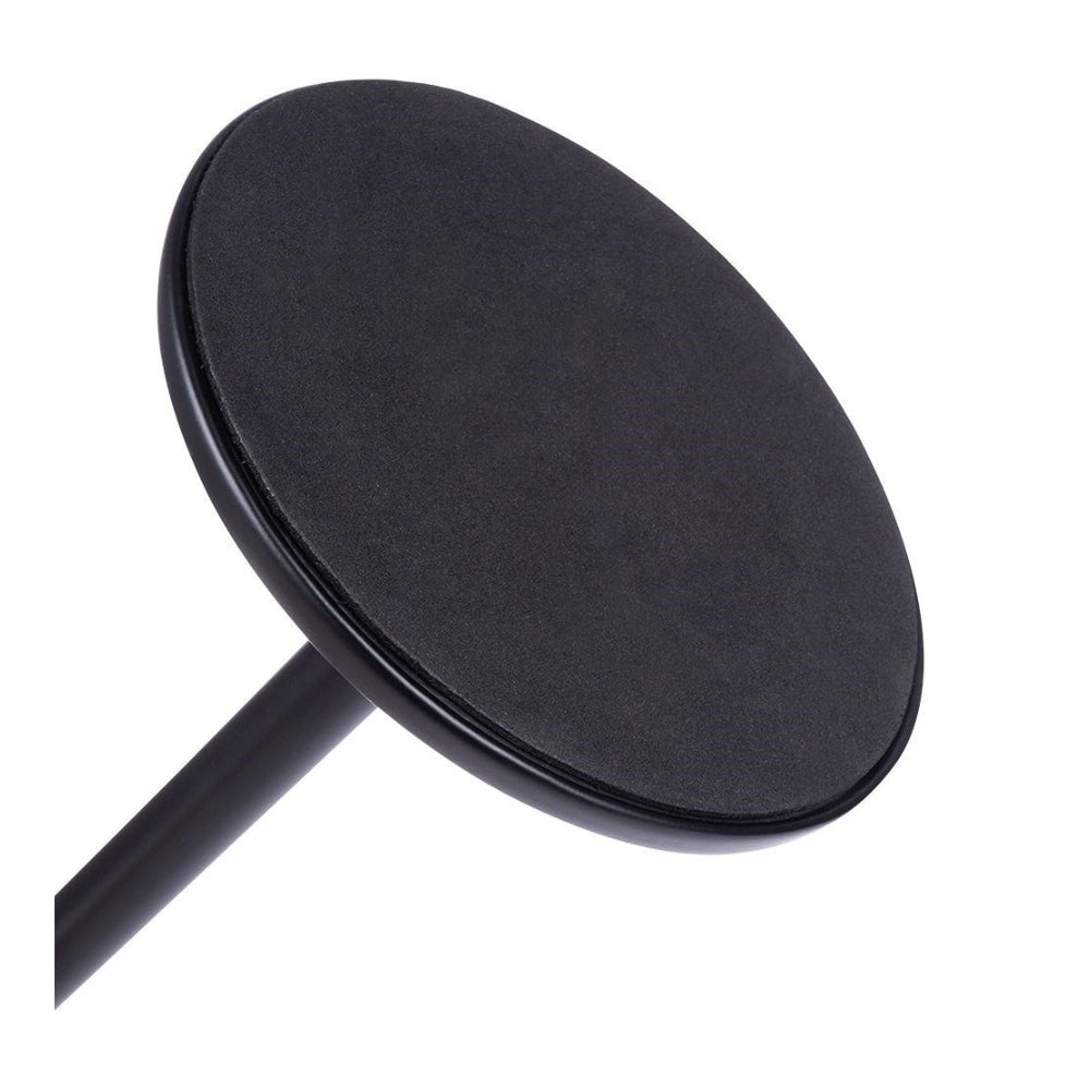 Freestanding Matte Black Stainless Steel Toilet Roll Holder | 45cm