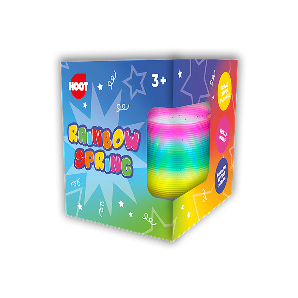 Hoot Rainbow Spring Toy | Age 3+