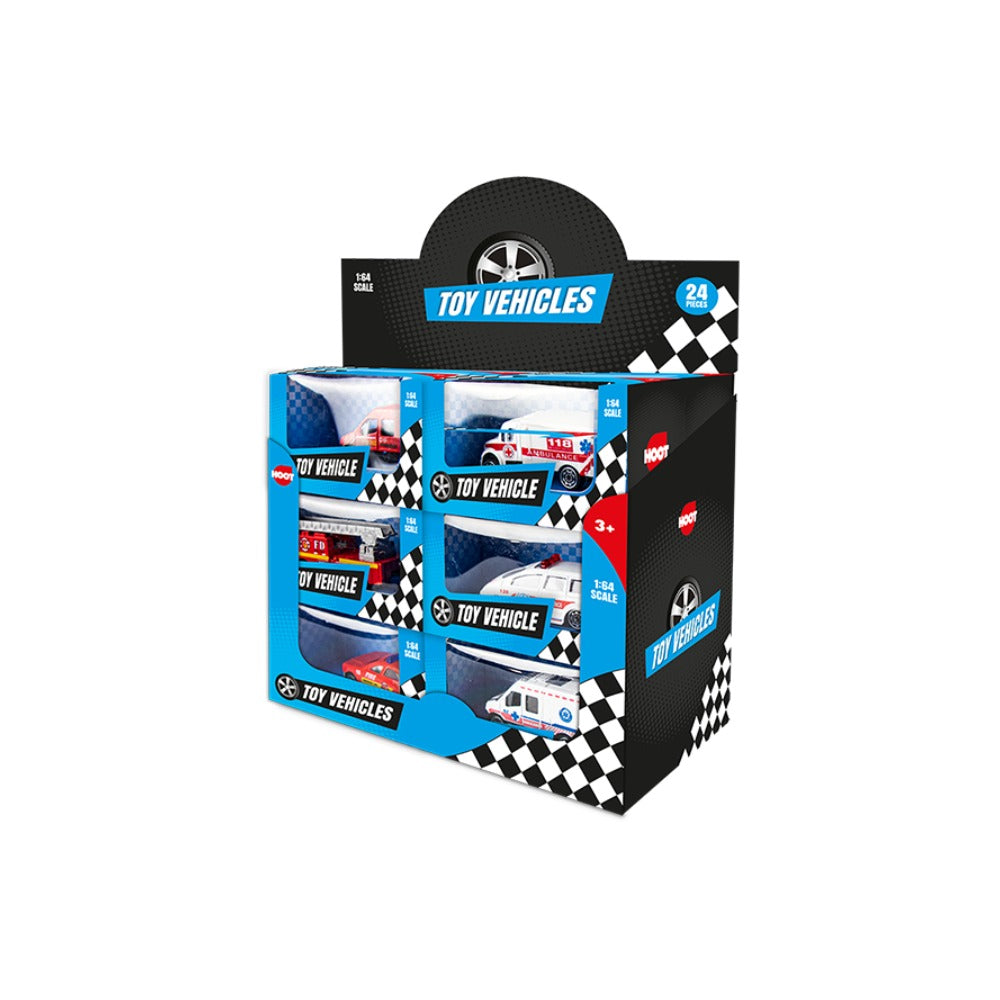 Assorted Die Cast Toy Cars | 1:64 Scale, Individually Boxed, Ages 3+