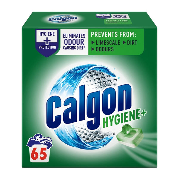 Calgon Hygiene+ Washing Machine Care Tablets | 65 Tablets