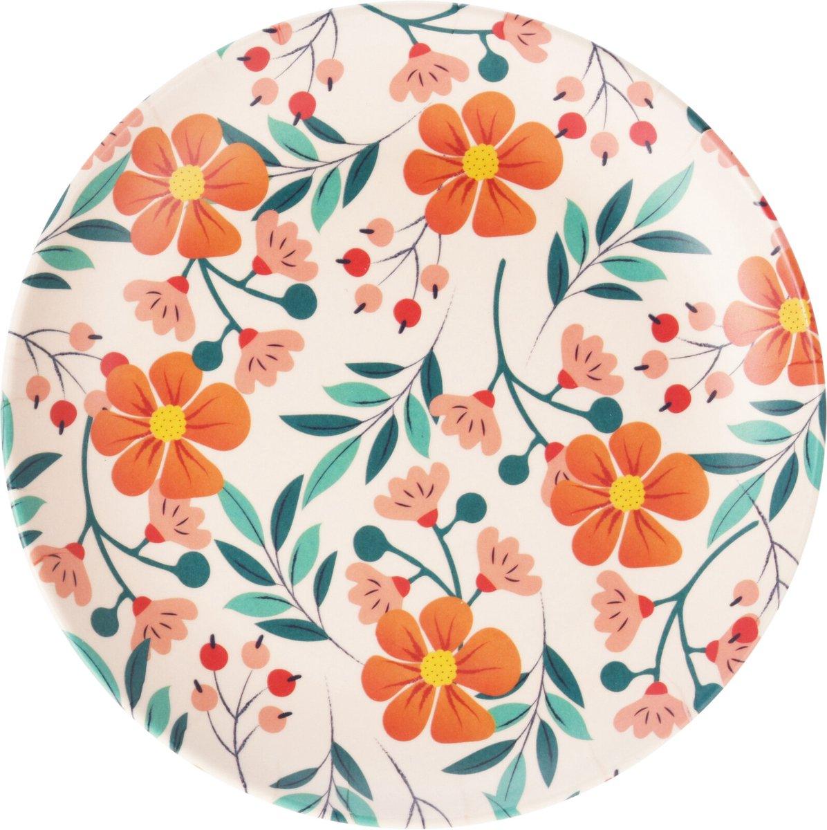 Floral Design Picnic Dinner Plate | 25cm - Choice Stores