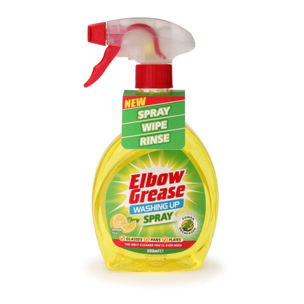 Elbow Grease Washing Up Liquid Spray Lemon | 500ml