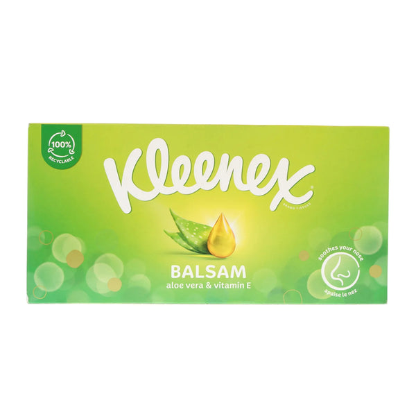 Kleenex Balsam Box Tissues | 64's | BalmCare Formula