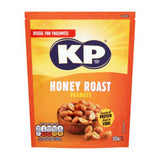 KP Honey Roast Peanuts Snack Nuts - 225g, Resealable Pouch, High Fibre