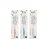2-in-1 Baby Bottle and Teat Cleaning Brush | Flexible Head, Assorted Colours