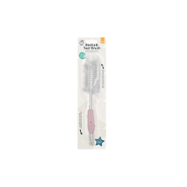2-in-1 Baby Bottle and Teat Cleaning Brush | Flexible Head, Assorted Colours