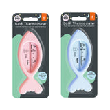 Fish-Shaped Floating Baby Bath Thermometer | Celsius Scale, Safety Icons