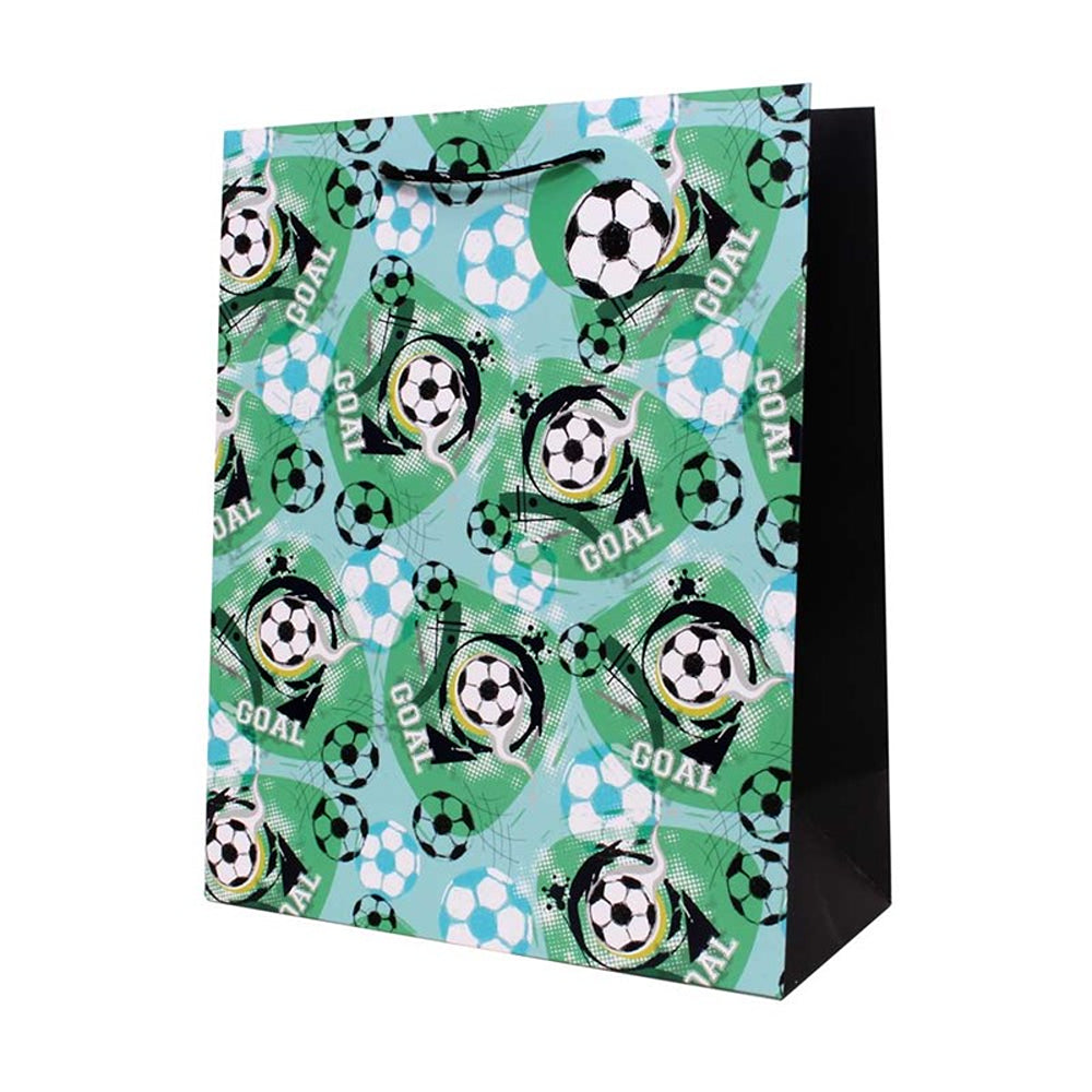 Tallon Football Design Gift Bag with Matching Gift Tag