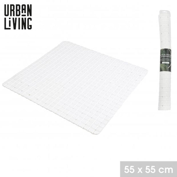 Urban Living Antislip Bathmat | White | 55 x 55 cm