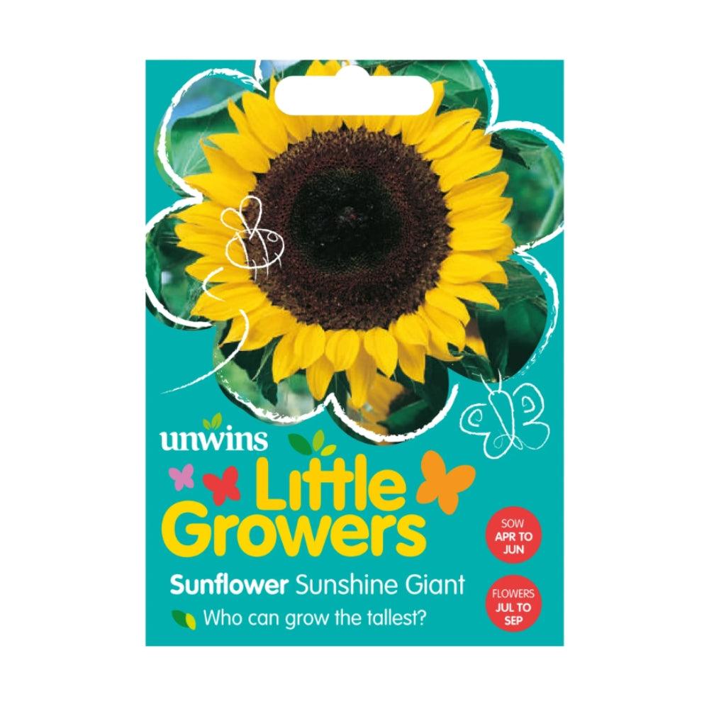 Unwins Little Growers Sunflower Sunshine Giant Seeds