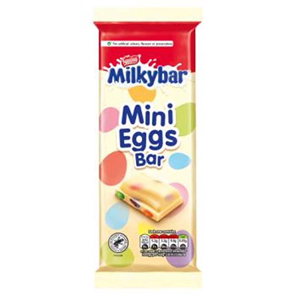 Nestle Milkybar Mini Eggs White Chocolate Sharing Bar | 90g - Choice Stores
