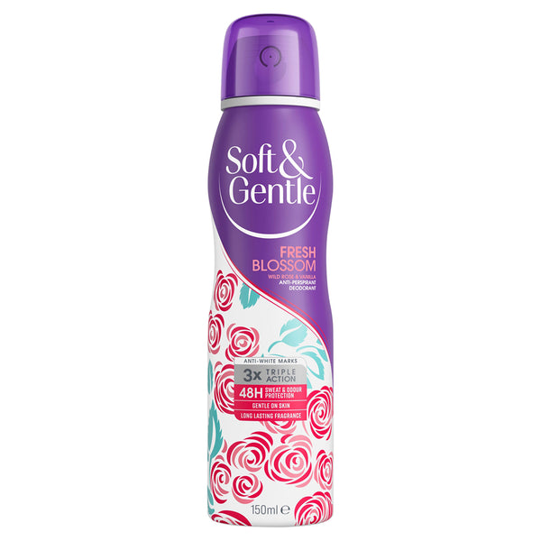 Soft & Gentle Orchid Desire Deodorant | 48-Hour Protection | 150ml