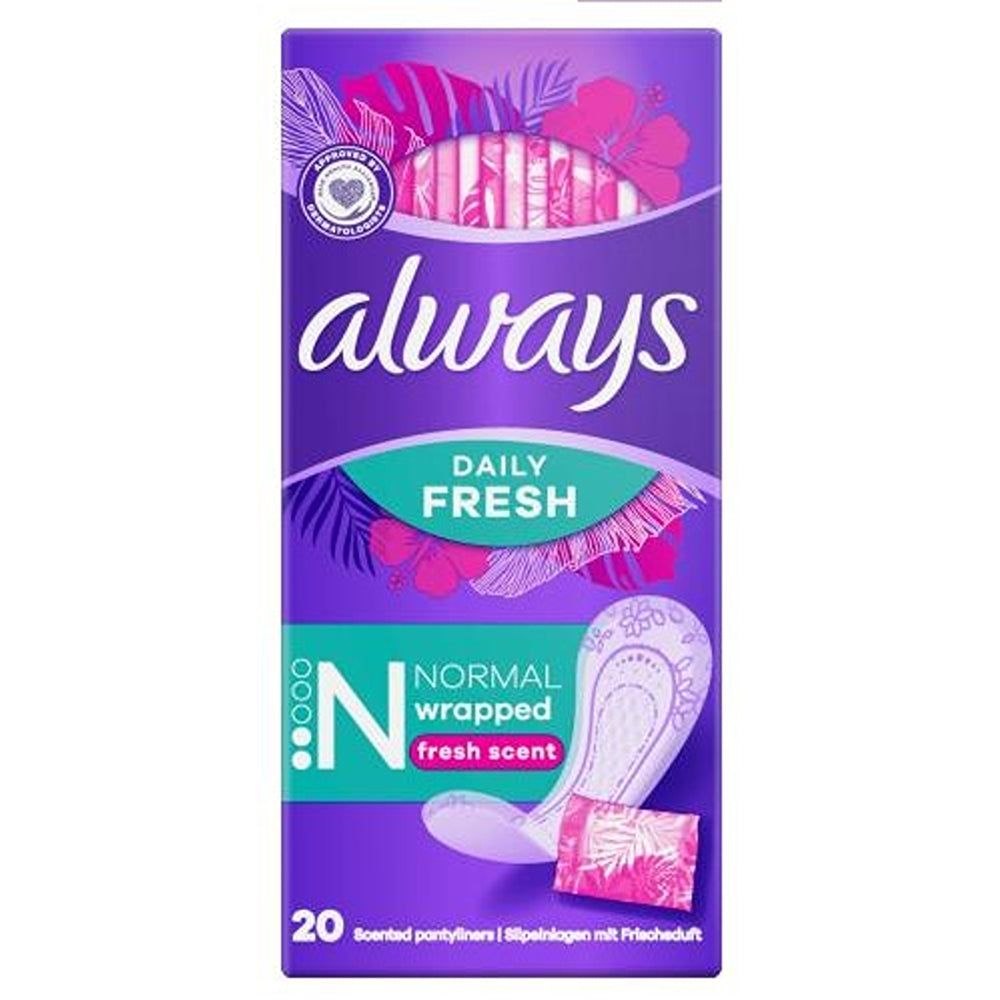 Always Dailies Scented Liners 20s