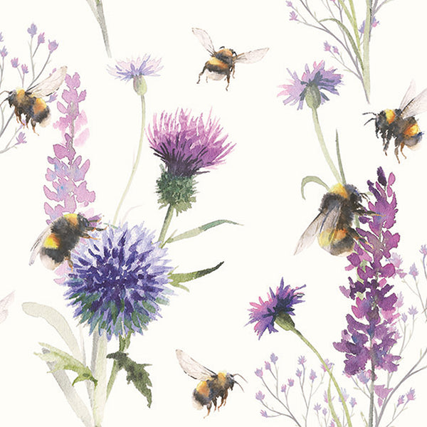 Ambiente Bumblebees in the Meadow Paper Napkins | Pack of 20