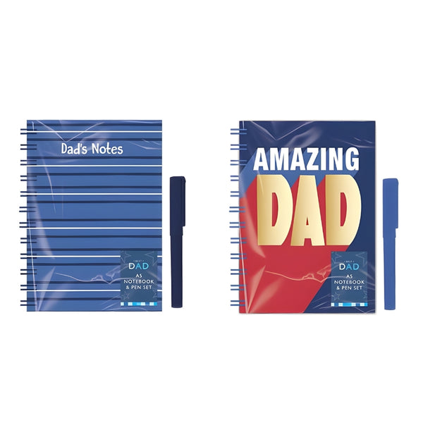 Best Dad A5 Notebook & Pen Set | Father's Day Gift