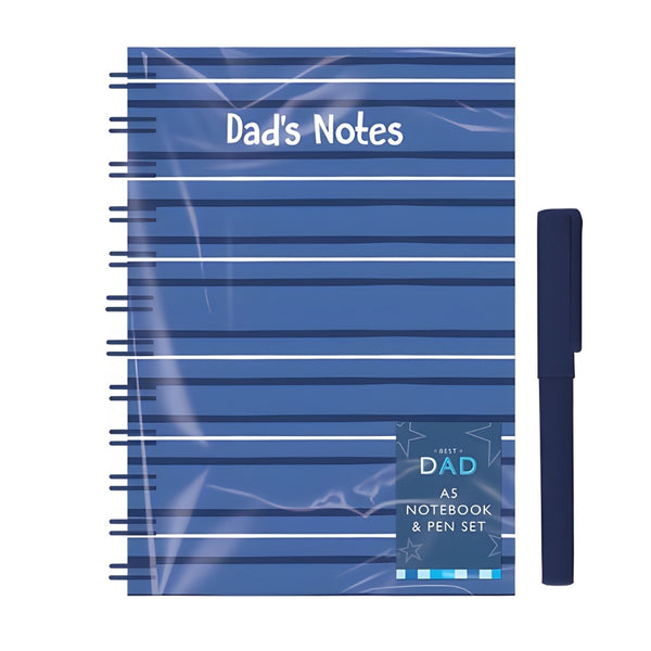 Best Dad A5 Notebook & Pen Set | Father's Day Gift
